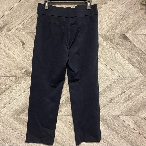 Elie Tahari | Cotton Blend Pantsuit In Navy Classic Set - Picture 9 of 12